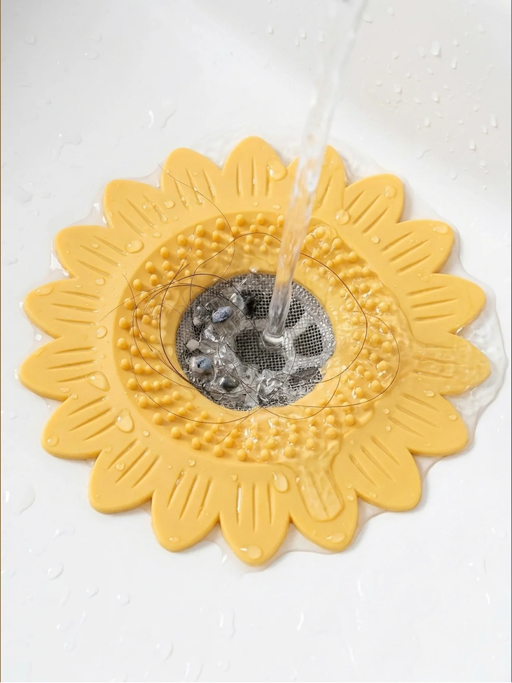Charming Sunflower Drain Protector
