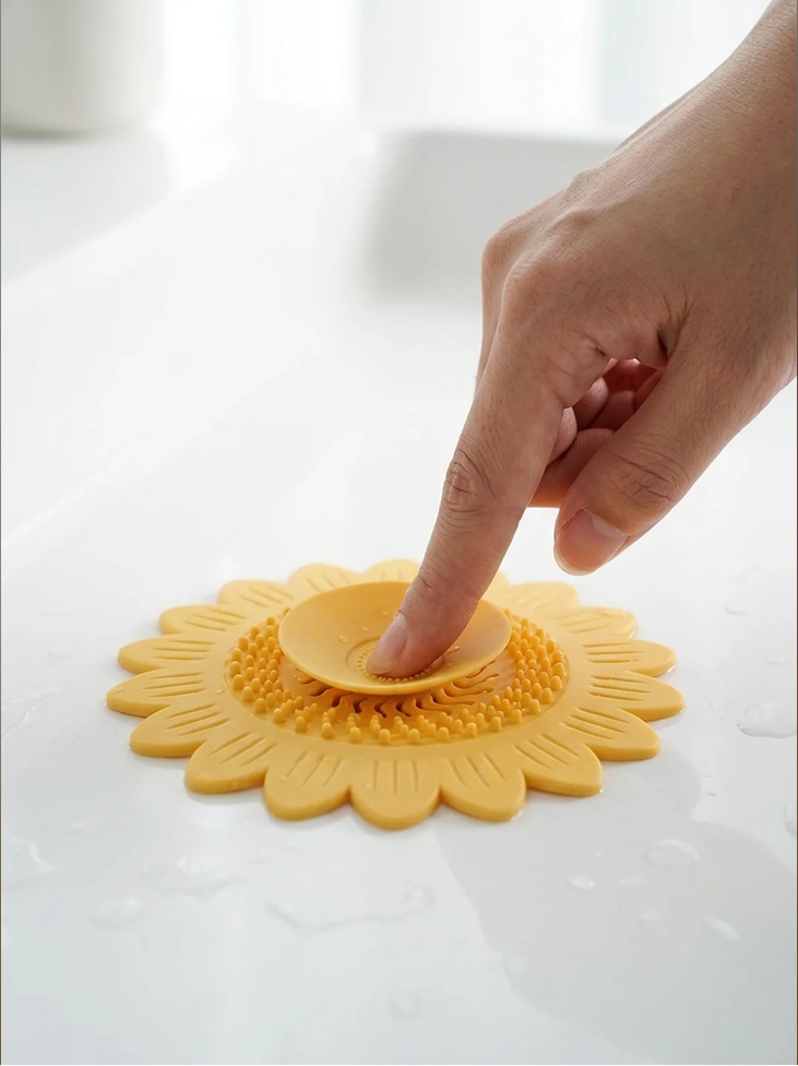Charming Sunflower Drain Protector
